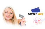 Comfort card voor gemak