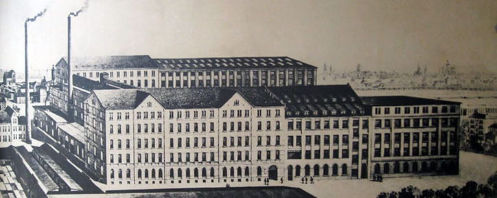 Oude fabriek van Grotrian Steinweg Piano's en Vleugels