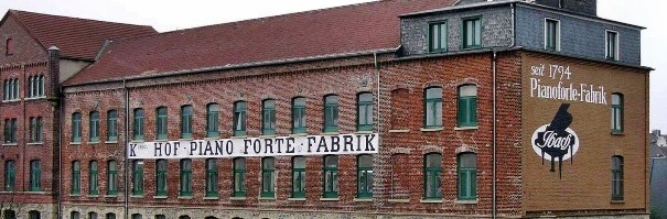 Fabriek Ibach Piano's en Vleugels