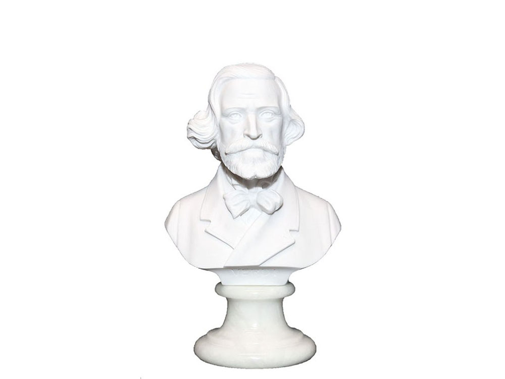 Verdi buste 16 cm - H.P. Steenhuis Piano's en Vleugels
