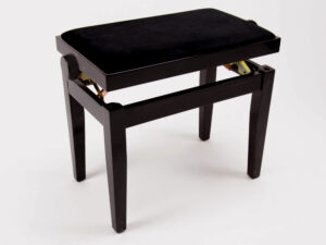 Pianobank B rosewood mat skai